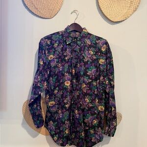 Floral Long Sleeve Shirt